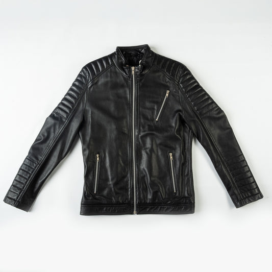 Men’s Pure Leather Biker Jacket