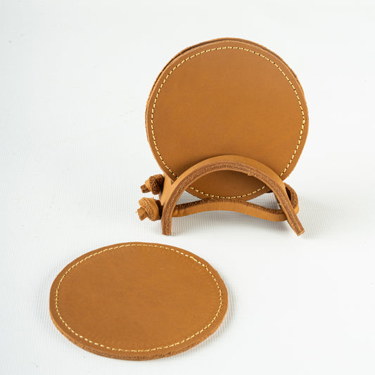 OCTA Pure Leather Glass Mats