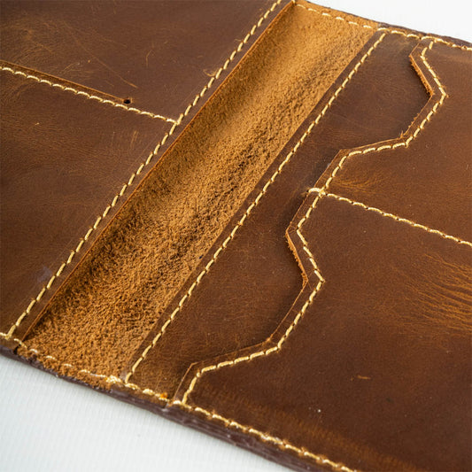 OCTA Pure Leather Passport Wallet