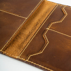 OCTA Pure Leather Passport Wallet