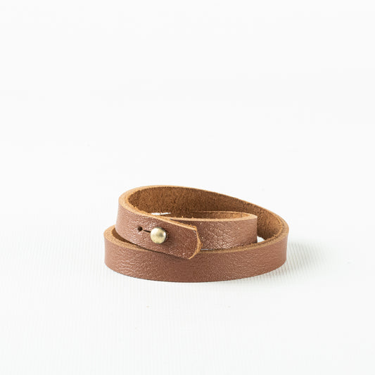 OCTA Pure Leather Wrist Band