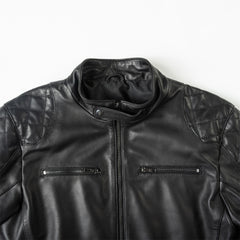 OCTA Men's Pure Leather Biker Jacket