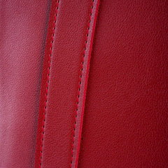 Red OCTA Classic Leather Tote