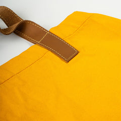 Premium Canvas Tote with Leather Handles
