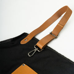 Premium Canvas & Leather Work Apron