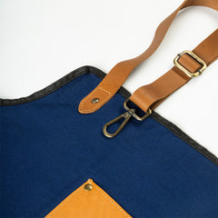 Premium Canvas & Leather Work Apron