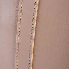 Light beige OCTA Classic Leather Tote